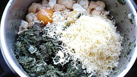 Zapečené mangoldové ( špenátové ) koule