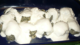 Zapečené mangoldové ( špenátové ) koule