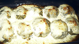 Zapečené mangoldové ( špenátové ) koule