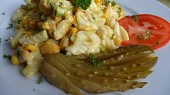 Zapečené těstoviny s kuřecím masem a sýrem gouda, Zapečené těstoviny s kuřecím masem a sýrem gouda