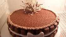 1. Čokoládový dortík plný čokolády