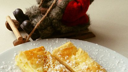 Adventní závin s tvarohem a marcipánem, Adventní závin s tvarohem a marcipánem