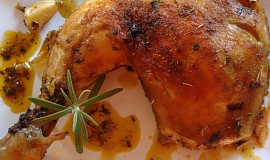 Bylinkovo-česnekové kuře