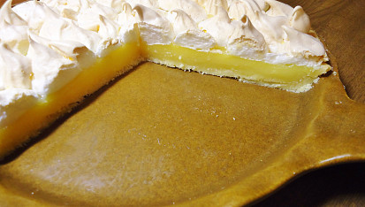 Francouzský citronový koláč