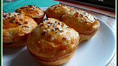 Houbové muffiny z listového těsta