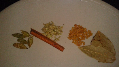 Indická kuchyně - Okra masala curry, směs koření č.1
