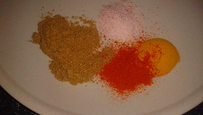 Indická kuchyně - Okra masala curry, směs koření č.2