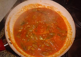 Indická kuchyně - Okra masala curry