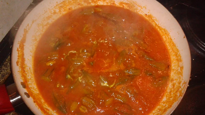 Indická kuchyně - Okra masala curry