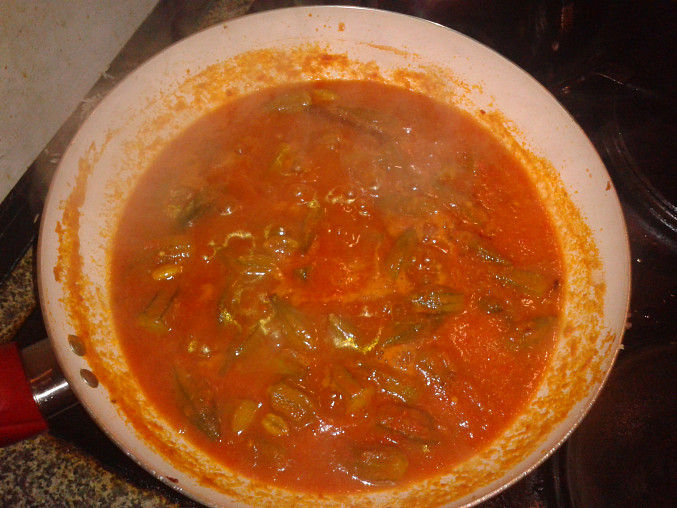 Indická kuchyně - Okra masala curry
