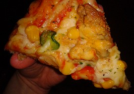 Indická kuchyně - Pizza chicken tikka