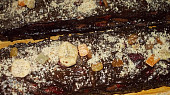 Kakaovo - kávový perníkový srnčí hřbet s mandlemi a brandy
