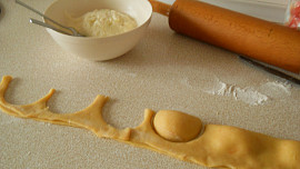 Kapsy s kokosovým tvarohem