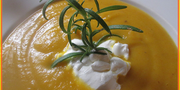 Krémová mrkvová polévka dobrá a jiná (Krémová mrkvová polévka)