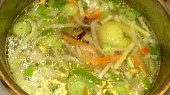 Kuřecí polévka na čínsko-brněnský způsob
