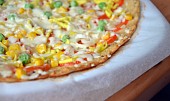 Květákovo - celerová pizza bez mouky