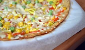 Květákovo - celerová pizza bez mouky