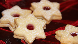 Linecké citronové - křehké