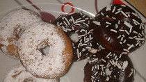 Mini donuts ( donutky ) - vdolky, koblížky