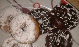 Mini donuts ( donutky ) - vdolky, koblížky