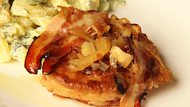 Obrácené pečené řízky