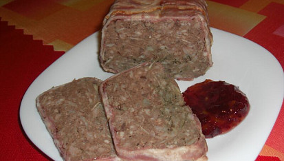 Paštika z divoké kachny