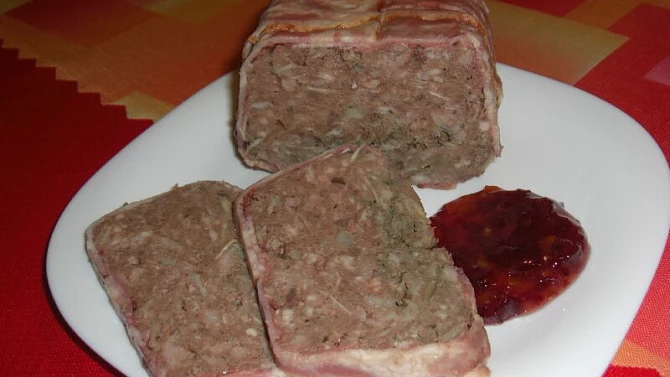 Paštika z divoké kachny