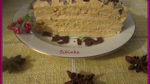 Patrové řezy s karamelovo-kávovým krémem