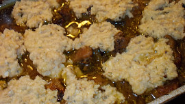 Pečené vepřové plátky  se sýrovým nádivkovým  překvapením