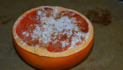 Pečený grapefruit