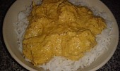 Pistáciová kuřecí korma (hotová korma)