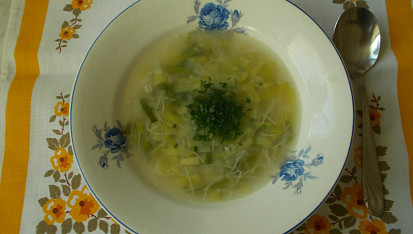 Pórková polévka nezahuštěná