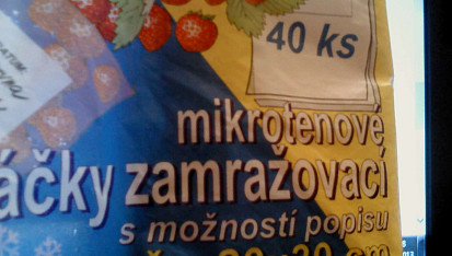Roláda z daňčí plece, zamražovací sáčky, ty používám na všechno co dávám do mrazáku