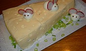 Silvestrovský dort (Zdobíme myškami)