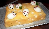 Silvestrovský dort (dortik)