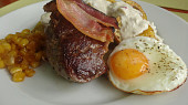 Steak paní Colombové (z vepřové panenky), Steak z vepřové panenky paní Colombové
