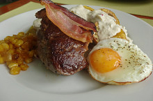 Steak z vepřové panenky paní Colombové