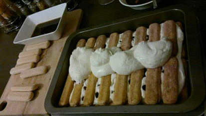 Tiramisu jako dětská hra