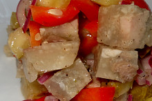 Tlačenkový salát – „vyprošťovák“