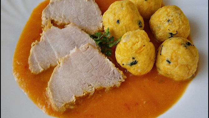 Vepřová kýta v zeleninovém krému, Vepřová kýta v zeleninovém krému