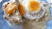 Vepřové plátky s kaki - variace na recept Aničky Kocikové