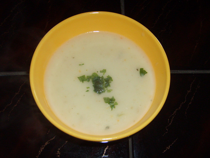 Vločková (ovesná) polévka bez zeleniny