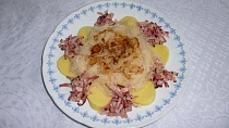 Zelí s anglickou a cibulí