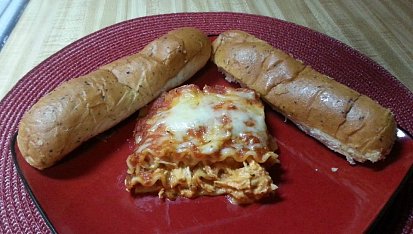 Americké kuřecí lasagne