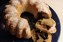 Namísto 50g kukuřičné jsem dal 60g rýžové+30g bezlep. krupičné kaše... těsto chce poladit, jinak bylo jak na palačinky a moc to nenakypřilo... ale jinak super!