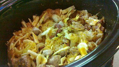 Bigos v pomalém hrnci, bigos