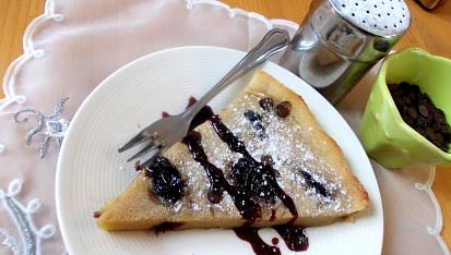 Blažené švestky ả la clafoutis