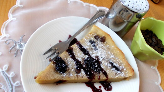 Blažené švestky ả la clafoutis