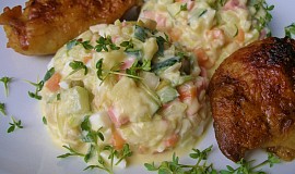 " Bramborový " salát bez brambor - z cukety