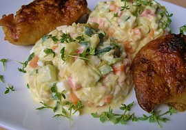 " Bramborový " salát bez brambor - z cukety